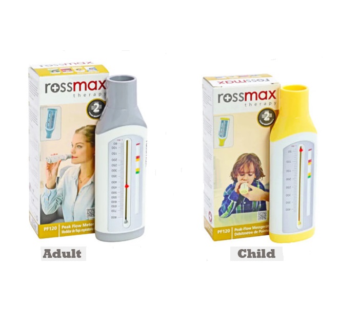Peak Flow Meter – Adult or Child ROSSMAX