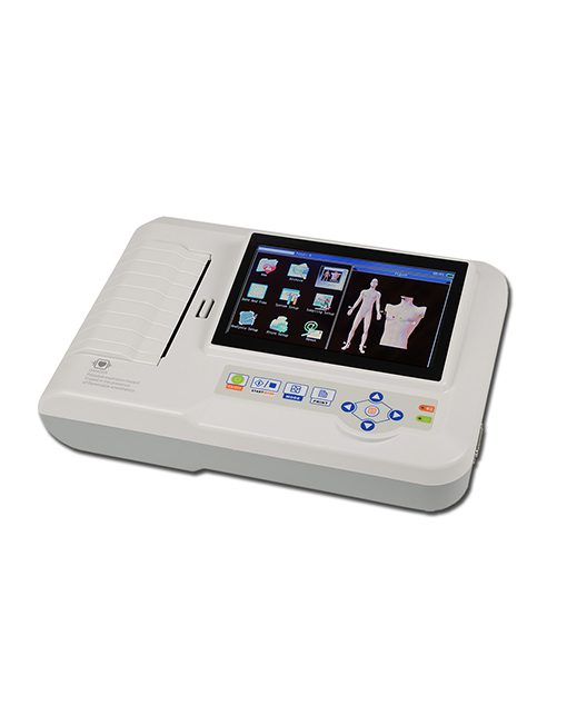 ECG 600G 6 channel ECG machine with touch screen