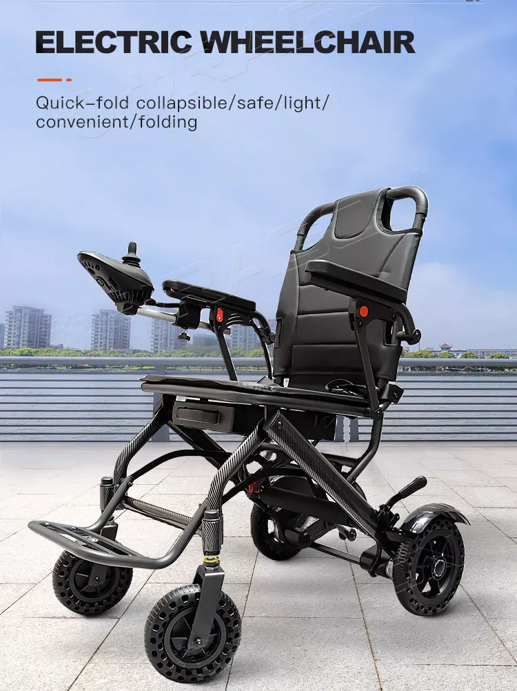 electric wheelchair DW-710 with folding design