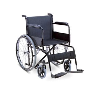 Wheelchair Steel/Fix Arm & Foot with brake