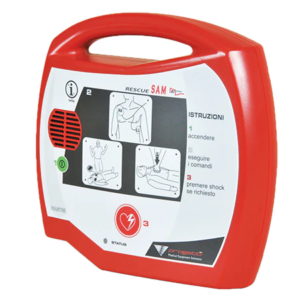 AED Rescue SAM semi-automatic external defibrillator