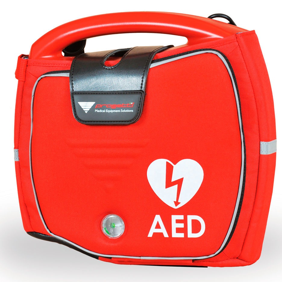 professional emergency AED with biphasic technology