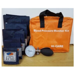 BP Meter Aneroid Palm 5 Cuff Set