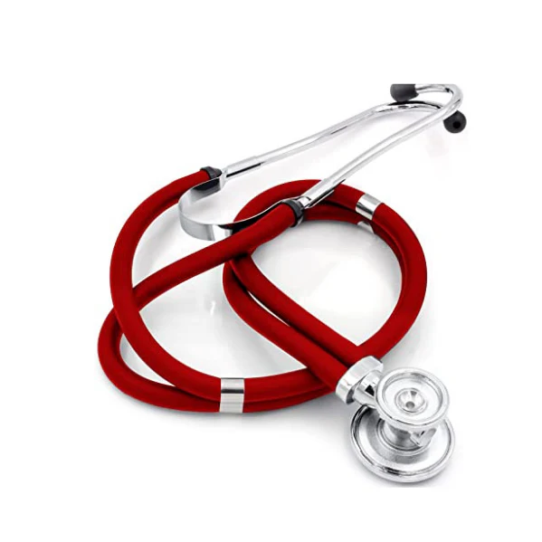 Deluxe Rappaport Stethoscope Dual Head & Dual Tube – Assorted Colours
