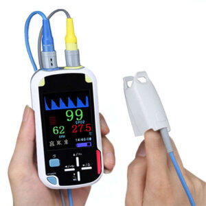 Handheld Pulse Oximeter Jerry-II+ Spo2 PR Temp bluetooth