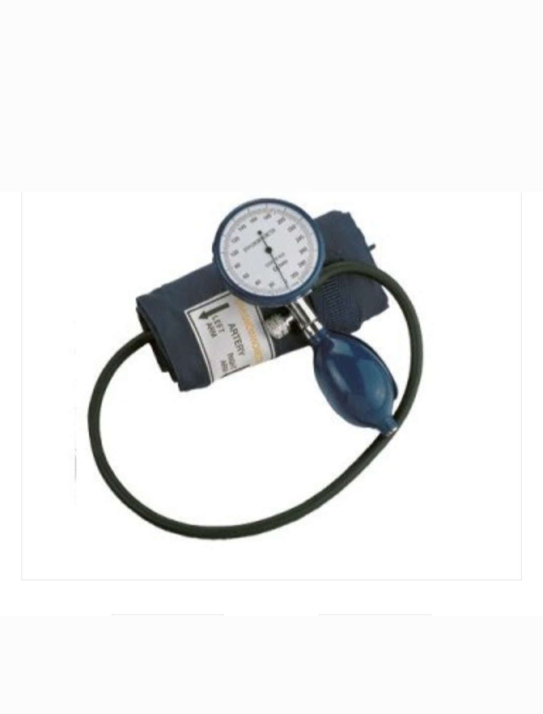 BP Meter Aneroid Sphygmomanometer Single Hand
