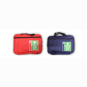 FIRST AID KIT – Essential Kit – Blue or Red (With Handles)