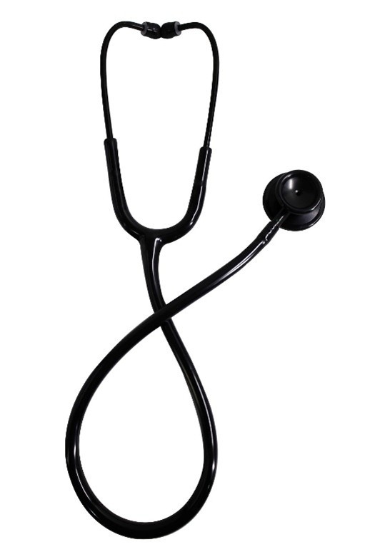 Stethoscope Dual Head SC23 – Black, Pink, White & Grey - Image 4