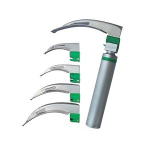 Laryngoscope Set – Fiber Optic 4 Blade