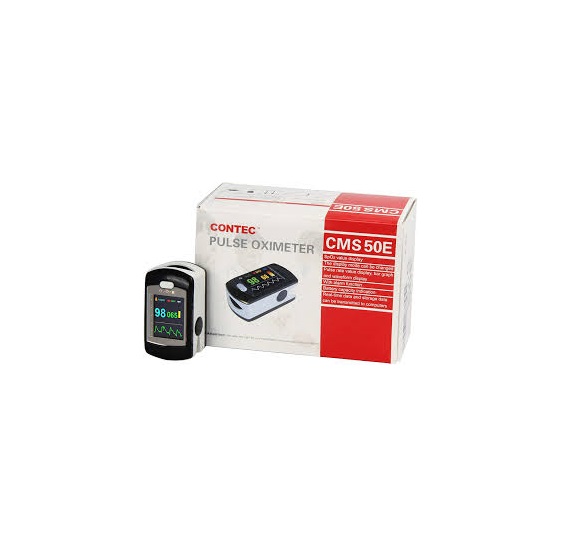 Pulse Oximeter CMS50E finger tip, colour, pleth wave - Image 2