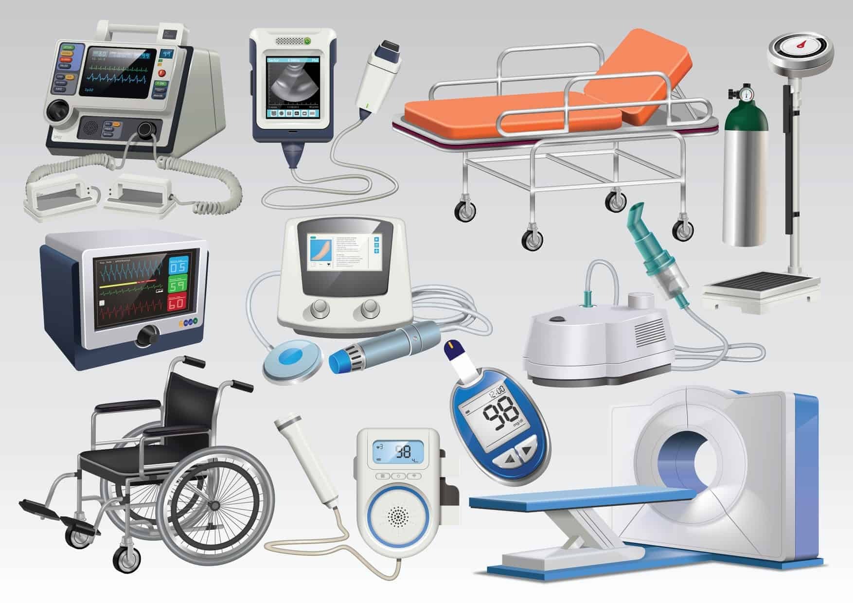 Medical Equipments (3) clinical equipment used in hospitals and clinics