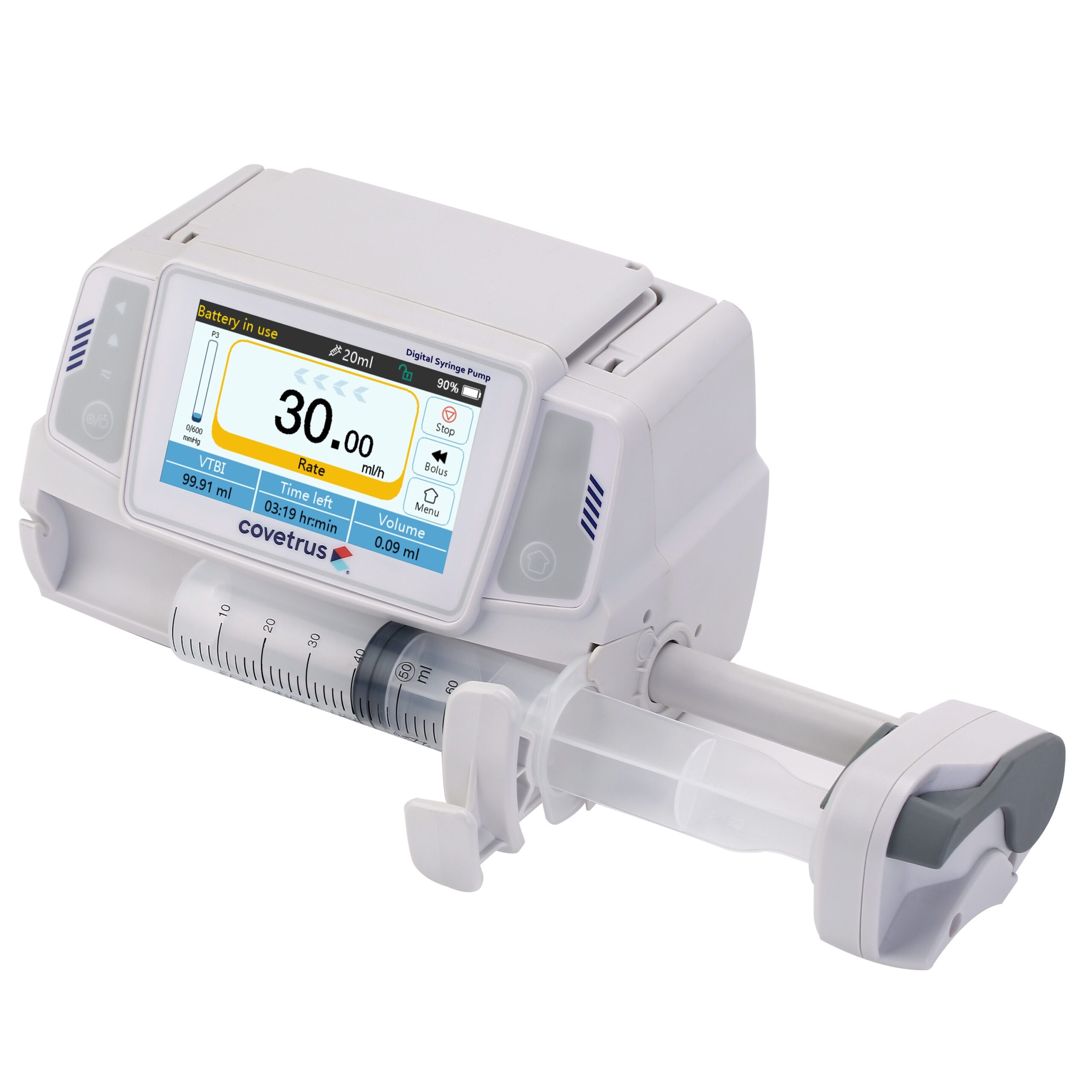 Medical Syringe Driver syringe driver used for controlled medication delivery
