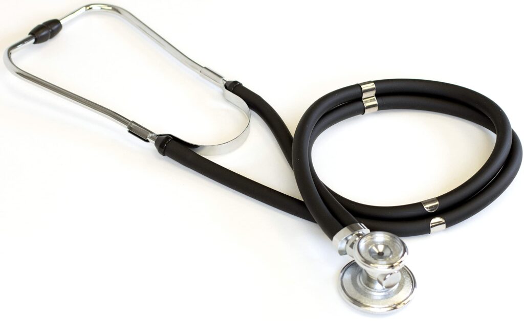 Double Tube Stethoscope Rappaport double tube stethoscope for clinical auscultation